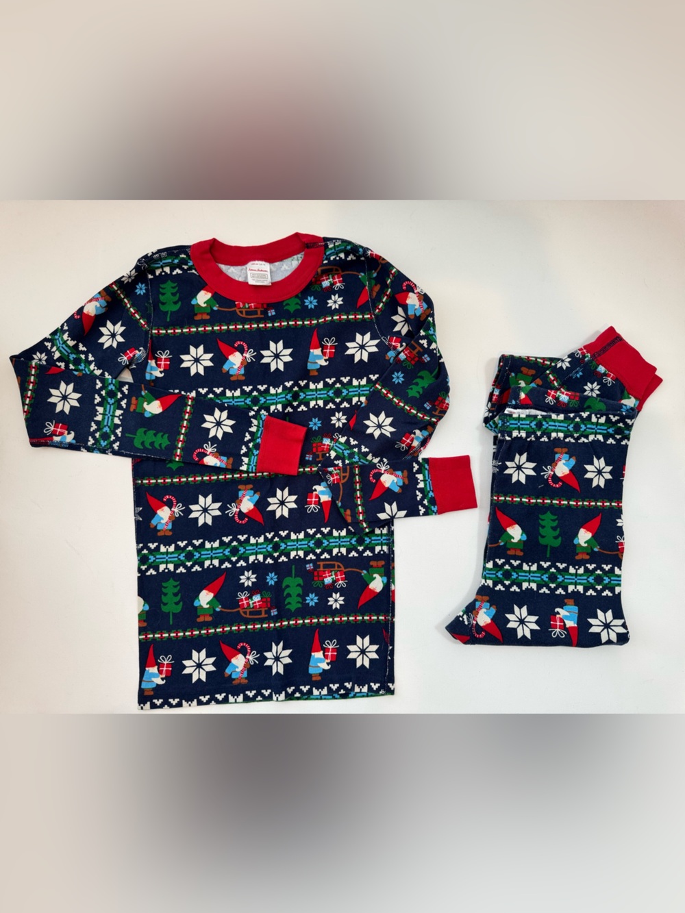 Hanna Andersson Gnome Sweet Gnome Christmas Pajamas – Size 160 / US 14